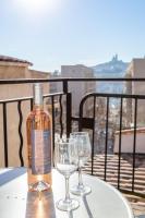 Plán poschodí v ubytovaní Le Petit Panier 4 - Studio 2-3 pers Terrasse Rooftop Clim Vieux-Port