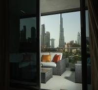 Posezení v ubytování Luxury 3 BR - Direct View to Burj Khalifa