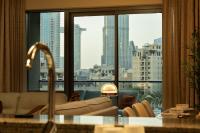 Posezení v ubytování Luxury 3 BR - Direct View to Burj Khalifa