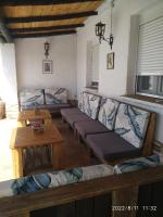 Posezení v ubytování Casa rural la Zarza