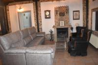 Posezení v ubytování Casa rural la Zarza