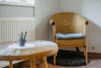 Posezení v ubytování Apartment Familie Cortie