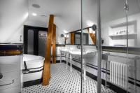 Postel nebo postele na pokoji v ubytování Hotel Paris Prague