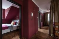 Postel nebo postele na pokoji v ubytování Golden Tree Loft in the Heart of Prague