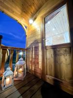 Balkon lub taras w obiekcie Romantic Gipsy