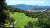Plan piętra w obiekcie Charmant appartement Village Restanques de Saint Tropez