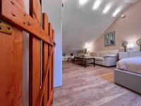 Posteľ alebo postele v izbe v ubytovaní La Baita Limone Riserva Bianca Ski-in Ski-out Seggiovia Morel 1