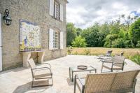 Plán poschodí v ubytovaní La Cour d'Audouville