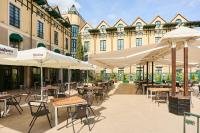Un restaurante o sitio para comer en Hotel Silken Villa de Laguardia