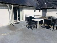 Patio nebo venkovní prostory v ubytování Medomgaard