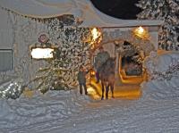 Sportpension Ramlhof during the winter
