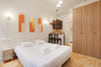 Łóżko lub łóżka w pokoju w obiekcie Cozy studio - 2P - Gare de l'Est