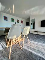 A television and/or entertainment centre at 659 apartments