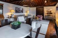 A seating area at Isla Baja Suites