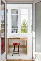 Balkon lub taras w obiekcie Très jolie Villa Bianca, maison avec jardin privé à Deauville