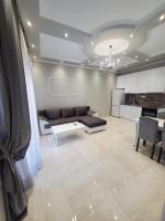 Posezení v ubytování Kavala silver apartment