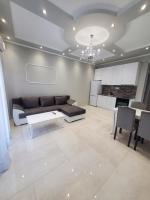 Posezení v ubytování Kavala silver apartment