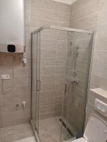 Kúpeľňa v ubytovaní Happy Bunnies Apartman II - Siófok