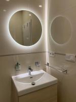 Kúpeľňa v ubytovaní Apartman Hestia