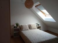 Posteľ alebo postele v izbe v ubytovaní Ocean View Malpica VUT