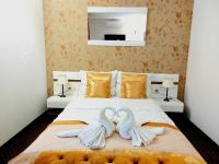 Posteľ alebo postele v izbe v ubytovaní Hotel u Liska