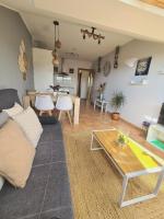 Posezení v ubytování apartamento Fisterra house Finisterre