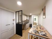 Kuchnia lub aneks kuchenny w obiekcie Le Place Du Bourg Appartement T2 Centre Historique Rodez