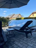 Bazén v ubytování Relaxklub villa s wellness nebo v jeho okolí