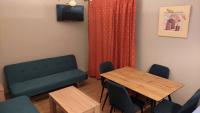 A seating area at Vasileiou Apartments