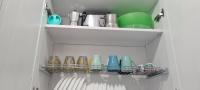 A kitchen or kitchenette at La Casetta di Meta