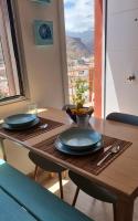 Nespecifikovaný výhled na hory nebo výhled na hory při pohledu z apartmánu