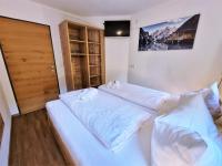 Posteľ alebo postele v izbe v ubytovaní Ferienhaus Berghof