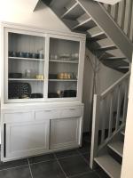Kuchnia lub aneks kuchenny w obiekcie Maison 8 personnes Biscarrosse bourg