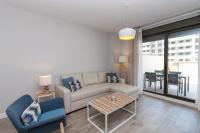 A seating area at LivinMálaga Los Álamos Suites II