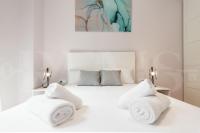 Posteľ alebo postele v izbe v ubytovaní Inviting apartment in the heart of Malaga by REMS