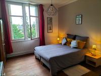 Łóżko lub łóżka w pokoju w obiekcie Tours - Rochebonne (chambre à louer)