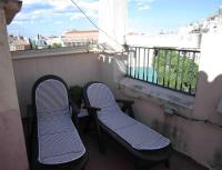 Balkón nebo terasa v ubytování Young Penthouse
