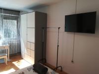 Televízia a/alebo spoločenská miestnosť v ubytovaní APARTMAN D&D***