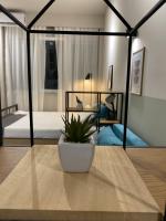 Postel nebo postele na pokoji v ubytování E2G URBAN STAY, #E