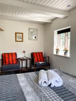 Posezení v ubytování Sunbjerre B&B