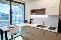 Kuchyňa alebo kuchynka v ubytovaní The First Key Luxury & small apartment in the center of Xanthi