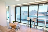 Balkón alebo terasa v ubytovaní The First Key Luxury & small apartment in the center of Xanthi