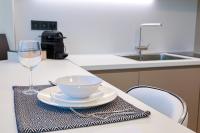Kuchyňa alebo kuchynka v ubytovaní The First Key Luxury & small apartment in the center of Xanthi