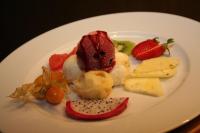 Jídlo v penzionu nebo okolí