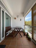 Balkón nebo terasa v ubytování Apartamento en la playa de Valdelagrana