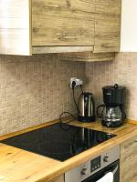 Kuchyň nebo kuchyňský kout v ubytování Soula’s cosy apartments