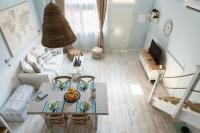 Posezení v ubytování Le Méditarranéen de COUP DE COEUR APPARTEMENTS