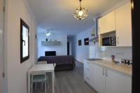 Kuchyň nebo kuchyňský kout v ubytování Apartamentos Daniela 2