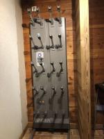 a tool rack with a bunch of tools on it at Chalet ALPACA Peisey-Vallandry - Domaine Paradiski in Peisey-Nancroix