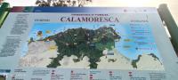 The floor plan of Casa in giardino